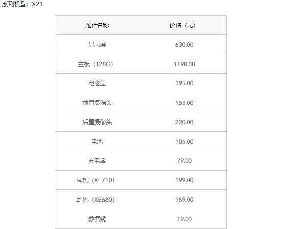vivo手机维修